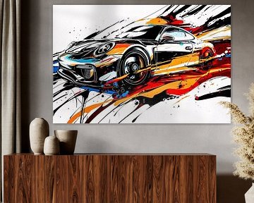 Dynamische Sportwagenfarben von Imperial Art House