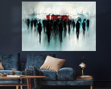 Dynamic silhouettes with jazz atmosphere by Imperial Art House