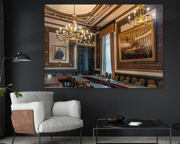 Kamer van België commissiezaal van Werner Lerooy