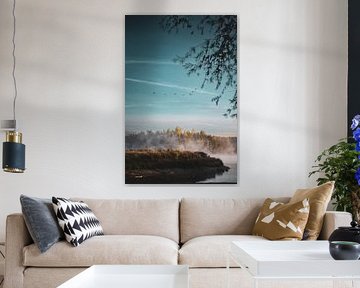 Morning atmosphere at the lake by Felix Winkelhausen