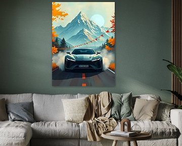Sportwagen Berg