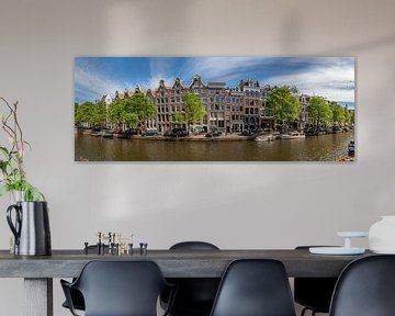 Grachtenhäuser im Zentrum von Amsterdam von Joost Adriaanse