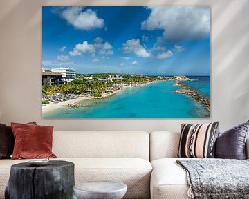 Seaquarium Beach Curacao - Drone recording