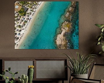 Seaquarium Beach Curacao - Drone recording