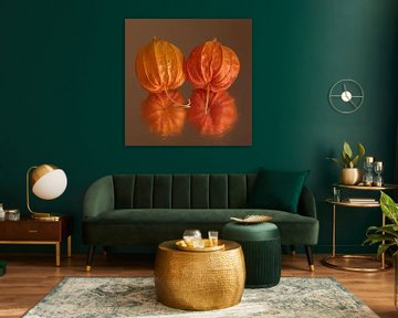 Being together: Fragile and vulnerable in warm autumn colours by Marjolijn van den Berg