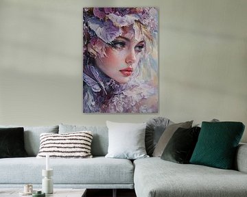 Vrouwenportret | Vlinder in Bloei