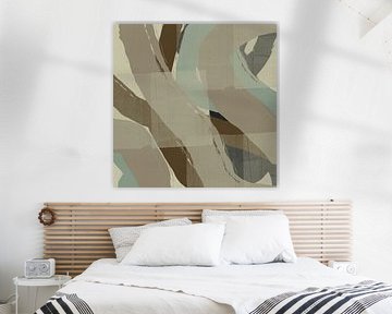 Japandi  in natural tones by Abstract Minimalist Art