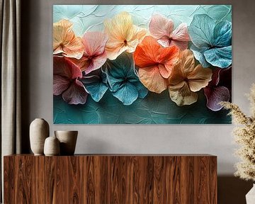 Gedetailleerde bloemen en bladeren van Art & Soul Creations
