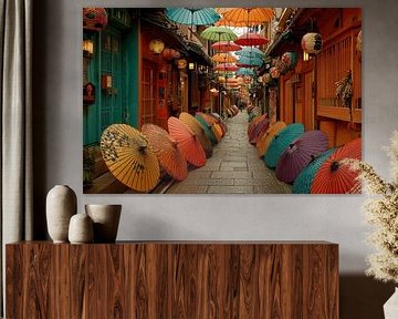 painting japan by Egon Zitter