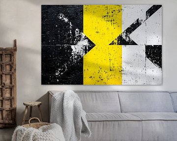 Geometrische Kunst mit Pfeilen von Imperial Art House