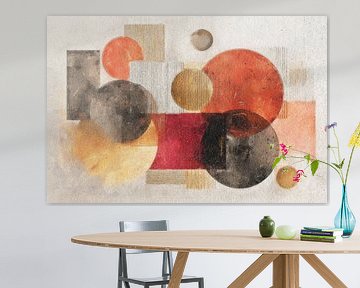 Herfstcompositie in vormen van Whale & Sons