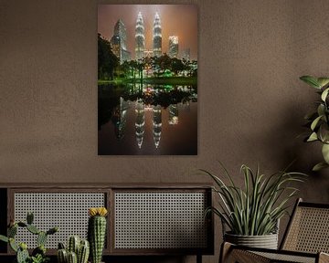 Petronas Twin Towers, Kuala Lumpur van Juriaan Wossink