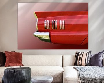 1960 Ford Thunderbird Convertible Aileron arrière sur Peter Kraaibeek Fine Art