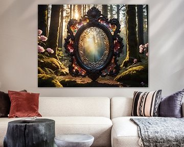 The Portal of Light - Enchanted Forest by Nicolette Vermeulen