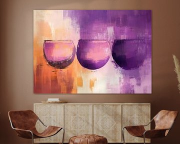 Stylised Glass Artwork by Modern Collection