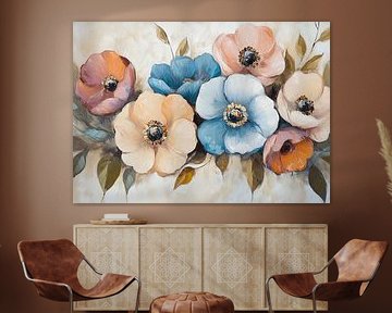 Pastels de fleurs | Fleurs pastel sur Art Merveilleux