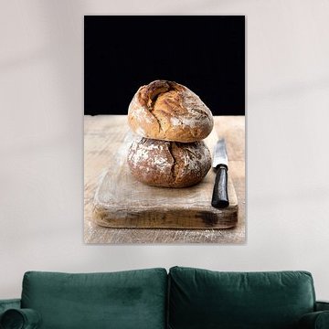 Brot an der Wand von Liesbeth Govers voor Santmedia.nl