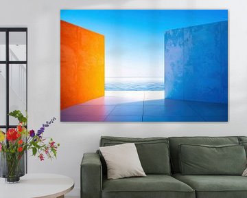 Blick auf das Meer-04 von Rautenberg Digital Art Maritim
