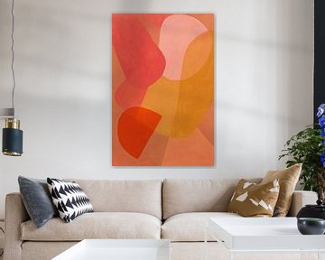 Abstract - Pulse of Peach van GᎥรєlค Art Ŧ๏г Y๏ย