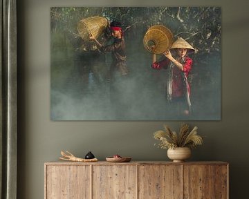Fishing the traditional way by Anges van der Logt