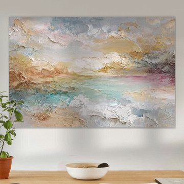 Pastel Stories - Abstract Painting in Soft Tones