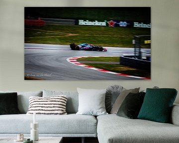 Formula 1 car alpine 2025 Austria