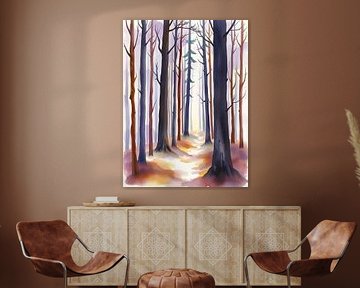 Sentier de la forêt enchantée