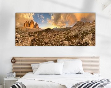Panoramafoto Three Peaks