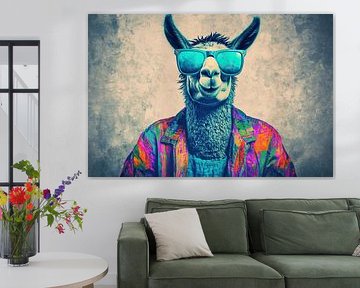 Llama Zonnebril van OMG Art