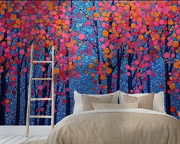 Kleurvolle Bomen | Joyful Burst of Colors