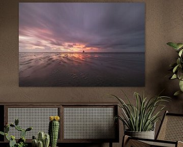 Sonnenuntergang auf dem Engländer-Teller