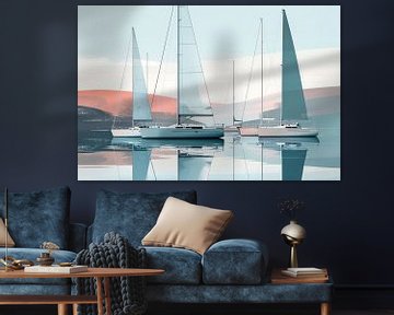 Segelboote-01 von Rautenberg Digital Art Maritim