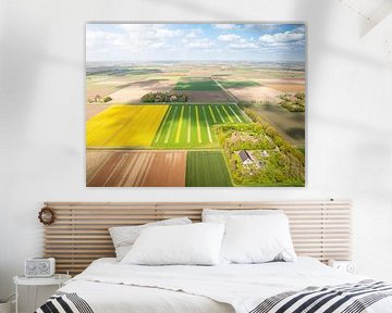 Farbkleckse im Nordostpolder