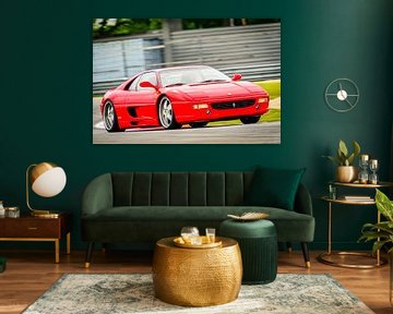 Ferrari F355 Berlinetta sports car by Sjoerd van der Wal Photography