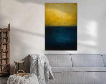 Lumière du soleil sur les eaux profondes sur Kelly Durieu
