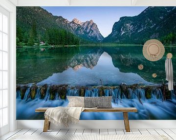Abend am Toblacher See von Martin Wasilewski