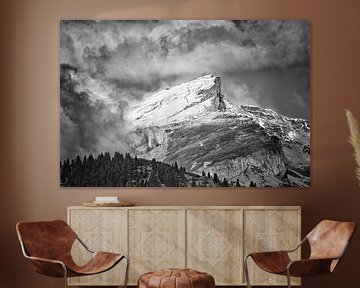 besneeuwde top in de Alpen van Heiko Meier