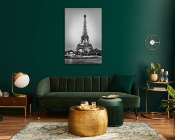 Exposition longue de la Tour Eiffel, Paris