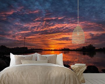 Sunset IJssel Wijhe