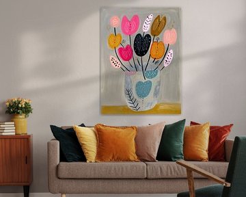 Fröhliches Tulpenpaket von I ❤ Blumen