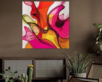 flowing fluorescent