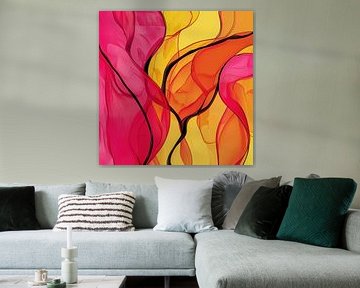 flowing fluorescent