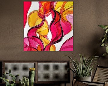 flowing fluorescent