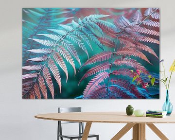 Varenbladeren in pastelkleuren van Diana Mets