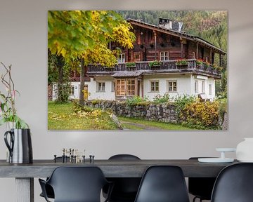 Oude boerderij in Kasern in het Hintere Ahrntal, Zuid-Tirol