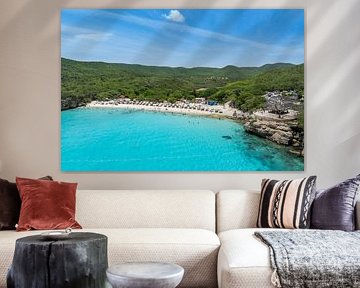 Curacao - Drone shot of Grote Knip
