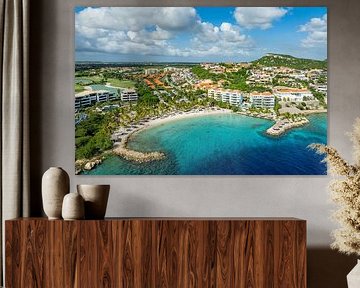 Blue Bay Curacao - Drone recording
