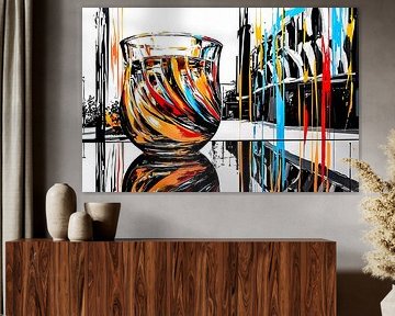 Glass and architecture abstract by Art & Soul Creations