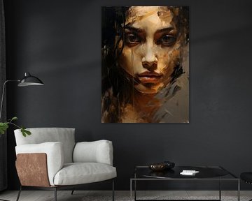 Modern Abstract Portret