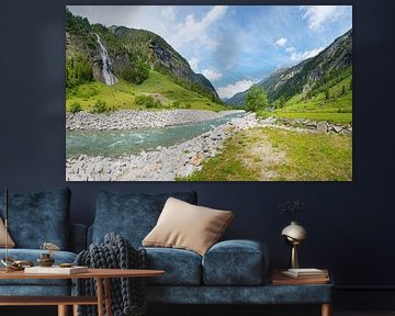 Stillupbach and waterfall, Tyrolean Alps Zillertal by SusaZoom